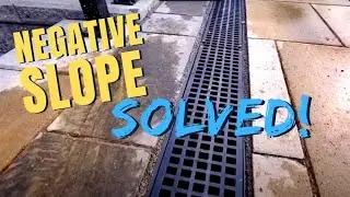 How To Catch Water Negative Slope Micro Channel Drain vs Large Channel Drain What's the Difference?