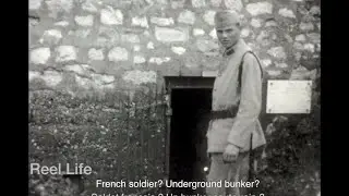 1927, Mystery reel! Northern France, ruins, war graves, battlegrounds, nine years after WWI, France