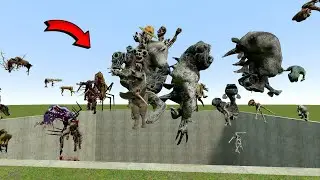 BIG HOLE GAME WITH PARASITE MUTANT ANIMALS ZOOCHOSIS AND ZOONOMALY ARMY in Garry's Mod