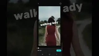 Add text behind the person in capcut🔥
