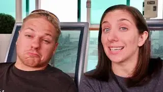 Majesty of the Seas | Day 1 Vlog | Port Everglades, Rainy Sail Away, & Old Style Tiny Ship Cruising!