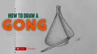 How to draw a town gong / G for ?
