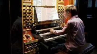 J.S. Bach - Erbarm Dich Mein, O Herre Gott - BWV.721 op het Moreau-orgel St. Janskerk Gouda