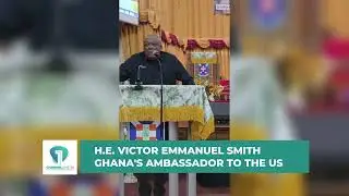 Partner local investors and help transform Ghana - Ambassador Victor Smith urges Ghanaians in the US