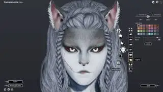 BLESS - Lupus/Pantera female character creation (Russian Server)