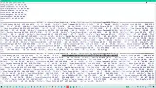 Python: Reading data from a text file