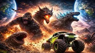 Monster Truck Mega Ramp Jump 🚛💥 | Win or Crash?