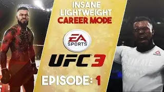 How To Create The Best Fighter In UFC 3 - EA Sports UFC 3 Lightweight Career Mode Gameplay