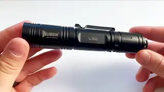 WUBEN L50 Rechargeable Flashlights 1200LM, USB Rechargeable Tactical Light, IP68 Waterproof - Review
