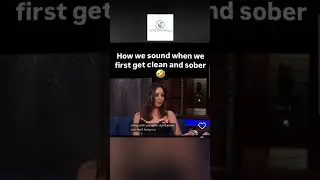 How we sound when we are new to sobriety. #soberaf #recoveryispossible #beingsober #staysober