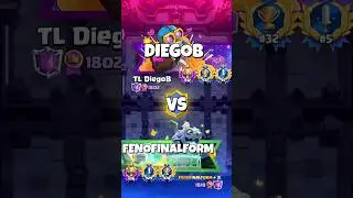 VS DIEGOB with GR HOG SPARKY - The CRAZIEST MATCH EVER! ⚡ Clash Royale