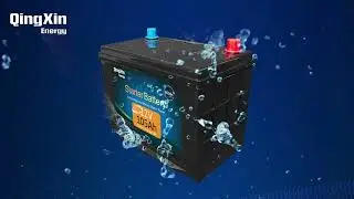 QingXin Energy Marine and car starting battery 12V105Ah, 500A.