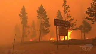 08-30-2021 South Lake Tahoe - Caldor Fire
