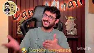 Carry minatii😂🤣 funny || cartoon meme with TV serial roasting || funny CMsaab ....