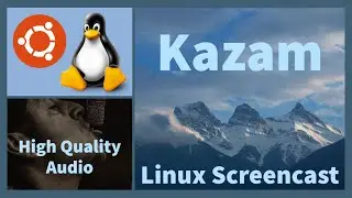 Запись экрана Linux с высококачественным звуком