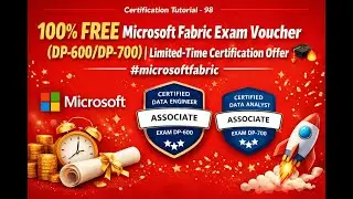 100% FREE Microsoft Fabric Exam Voucher (DP-600/DP-700) | Limited-Time Certification Offer #free
