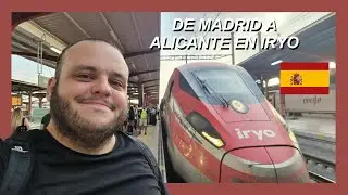 De MADRID a ALICANTE en IRYO 🚄🛤️🏖️ l MARCOS VITALE 4K