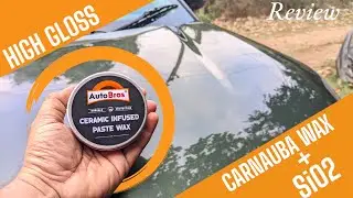 Auto Bros Ceramic Infused Paste Wax for Car | Carnauba Wax + Ceramic SiO2 = Super High Gloss