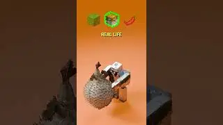 Minecraft vs real life satisfying cloth & fluid simulations