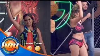 ¡Mariana Echeverría arrastra a Andrea Escalona en el reto de #Guerreros2021de HOY!