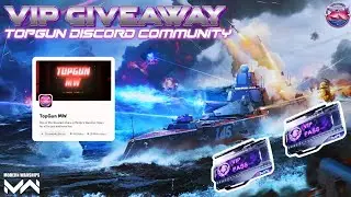 VIP Giveaway Is Live In Topgun Discord Community| 2x February VIP BP| Link In Description| MW