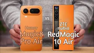 Honor Magic8 Pro Air vs ZTE nubia RedMagic 10 Air | Full Comparison 2026
