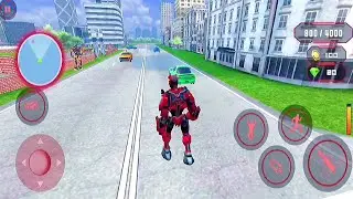 Flying Bat Robot Transform Bike Robot Games | street crime robot - transforming robot