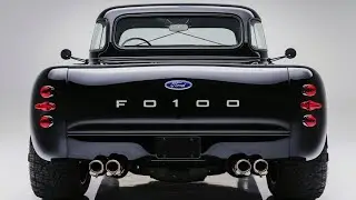 2026 Ford F-100 Vintage Pickup &ndash; Retro Looks, Modern Muscle