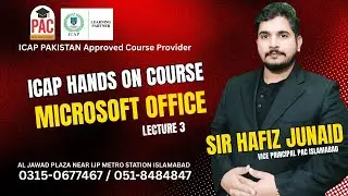 CA PAKISTAN Полный курс MS Office ЛЕКЦИЯ 3 #образование #вирусный #msofficetips #officetech