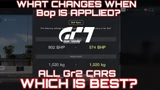 GT7. Gr2 Car List. Bop And Default Settings Comparison. Which Is Best? Gran Turismo 7. STEVIE DVD