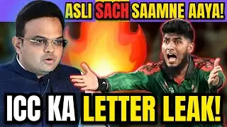 ICC KA BADA DHAMAKA! 🚨 Bangladesh ke Sports Minister ka jhoot pakda gaya? | Mustafizur par 'Ban'? 😱