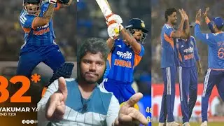 India won 7 wkts  🇮🇳  2-0 led Suryakumar & Ishan Toofan 
