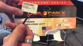 Lava cable solderless cable tip