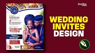WEDDING INVITATION CARD  //  HOW TO DESIGN INVITATION CARD  //  WEDDING CARD DESIGN