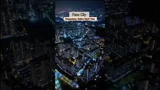 Pune City Skyline | Pune City Drone View at Night | Pune City Status #pune #shorts #skyline #reels