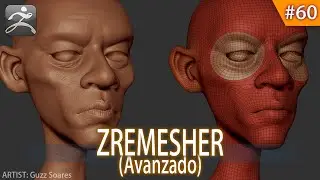 Tutorial Zbrush en Español #60 | ZREMESHER (Avanzado)