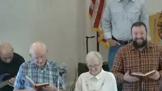 Charlie and Julia Dixon singing at Pomona Methodist Church