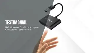 Amazon Listing Video | NVI Wireless CarPlay Adapter Unboxing & First Look