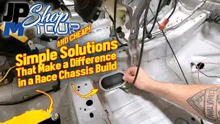 SHOP TOUR - Simple and Cheap Solutions that Make a Race Chassis Build Better
