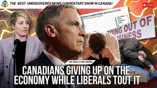 Canadians giving up on the economy while Liberals tout it