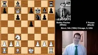 Bobby Fischer vs F Panzer - Chicago (1964)
