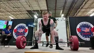 XMARK  - Deadlift - USPA Ratchet City Rumble II Powerlifting Meet