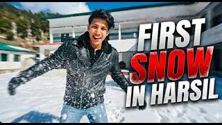 Life of a Radio Jockey in Harsil Valley  | First Snowfall, Mountains & Daily Routine