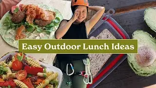 Easy lunch ideas for a day out climbing, hiking or adventuring 🌯