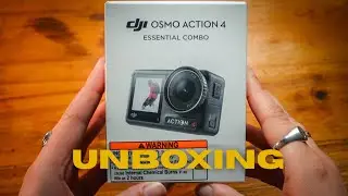 DJI OSMO Action 4 Unboxing - Essential Combo