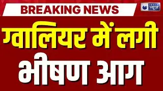 Gwalior Fire News: ग्वालियर में नमकीन फैक्ट्री में भीषण आग, 3 सिलेंडर ब्लास्ट | Breaking News |