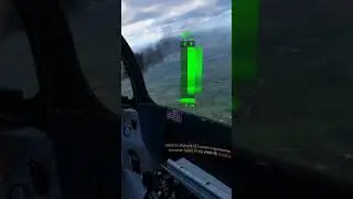 FJ-4B Fury сбивает Alpha Jet A, War Thunder, VR.