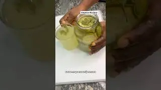 Mint lemon detox water #healthyrecipes #detox #shortvideo