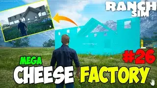 I MADE MEGA CHEESE FACTORY 😮 | RANCH SIMULATOR #26