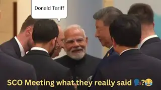 &ldquo;SCO Meeting Gone Wild &ndash; Funny Dubbed Version 😂🔥&rdquo; #scosummit25 #china#indiarussiafriendship